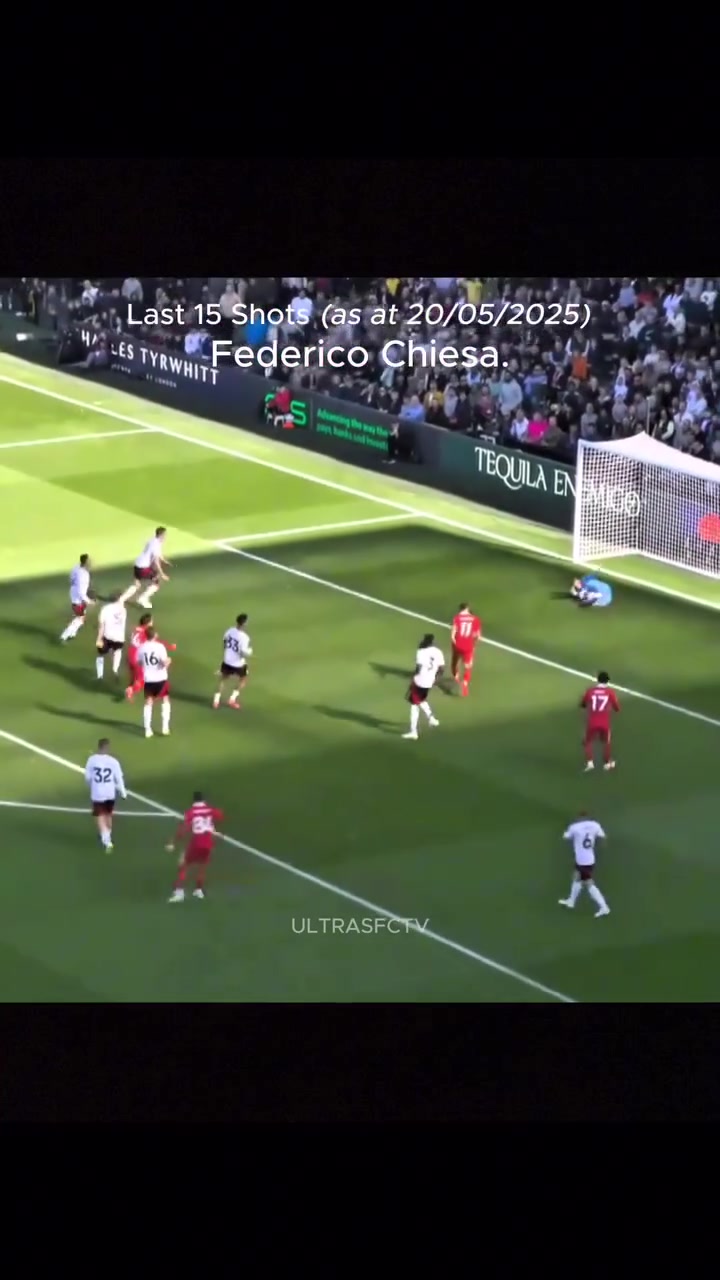 射術(shù)還是強(qiáng)啊小基耶薩近15腳射門合集