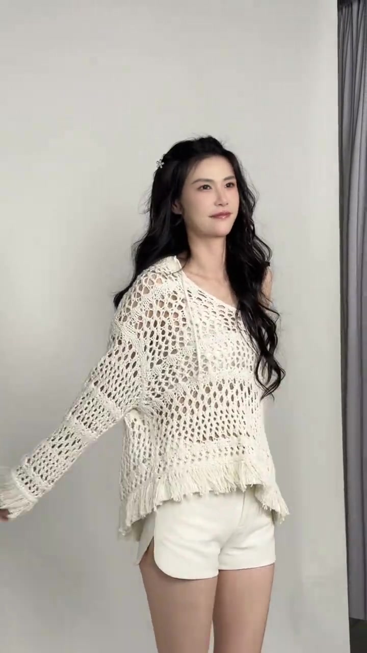 大長腿前女籃國手許諾這身鏤空線衣穿搭也太美了吧