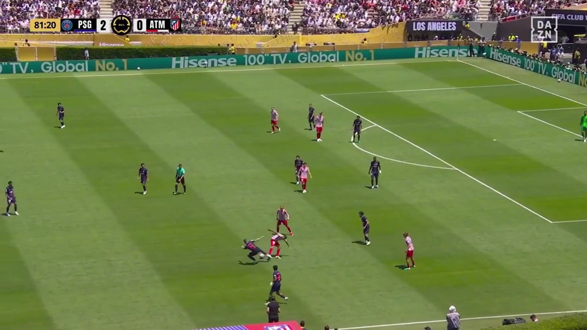 這能不進的啊索爾洛特包抄空門踢飛給場邊西蒙尼看跪了