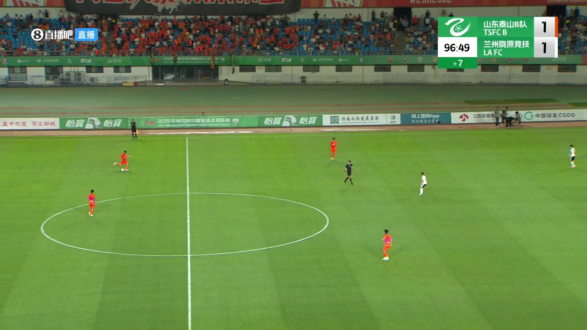 19歲帶刀中衛(wèi)泰山B隊(duì)彭嘯補(bǔ)時(shí)凌空爆射國(guó)足未來(lái)之星啊