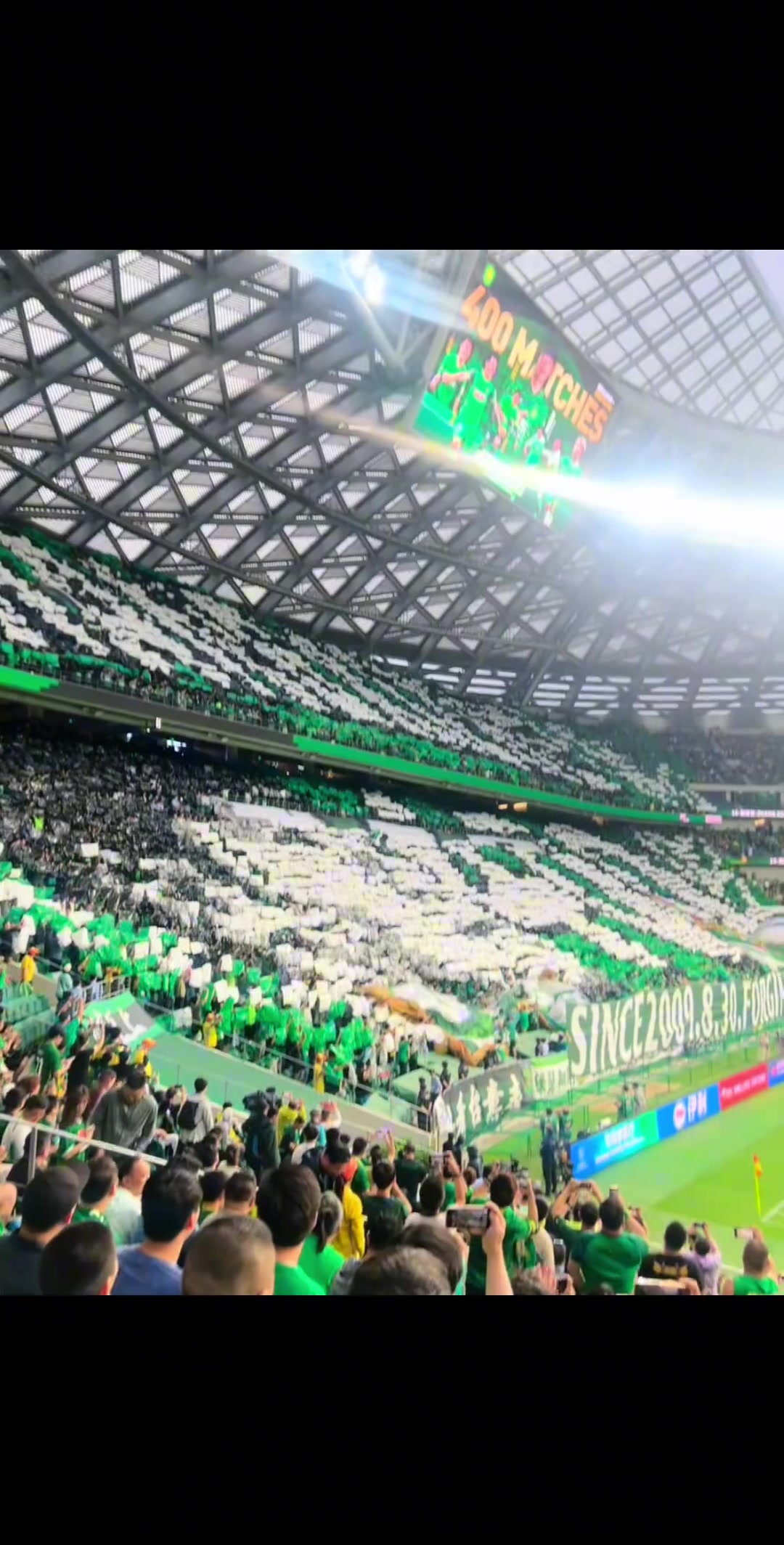 里程碑國安球迷小姐姐工體見證張稀哲400場時(shí)刻