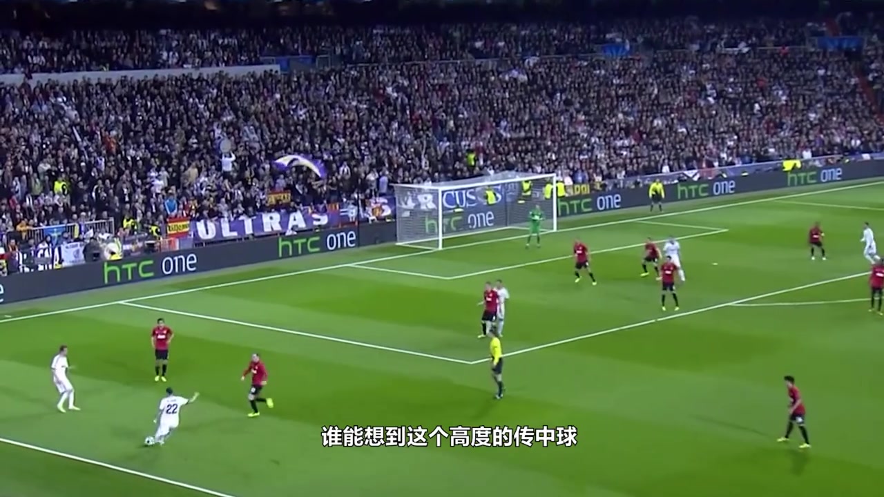 面對舊主C羅打進了其職業(yè)生涯可能最夸張的一粒頭球