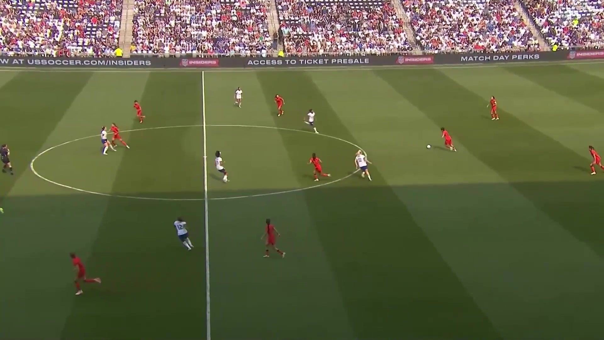 集錦友誼賽-中國女足全場僅1射正 中國女足0-3美國女足