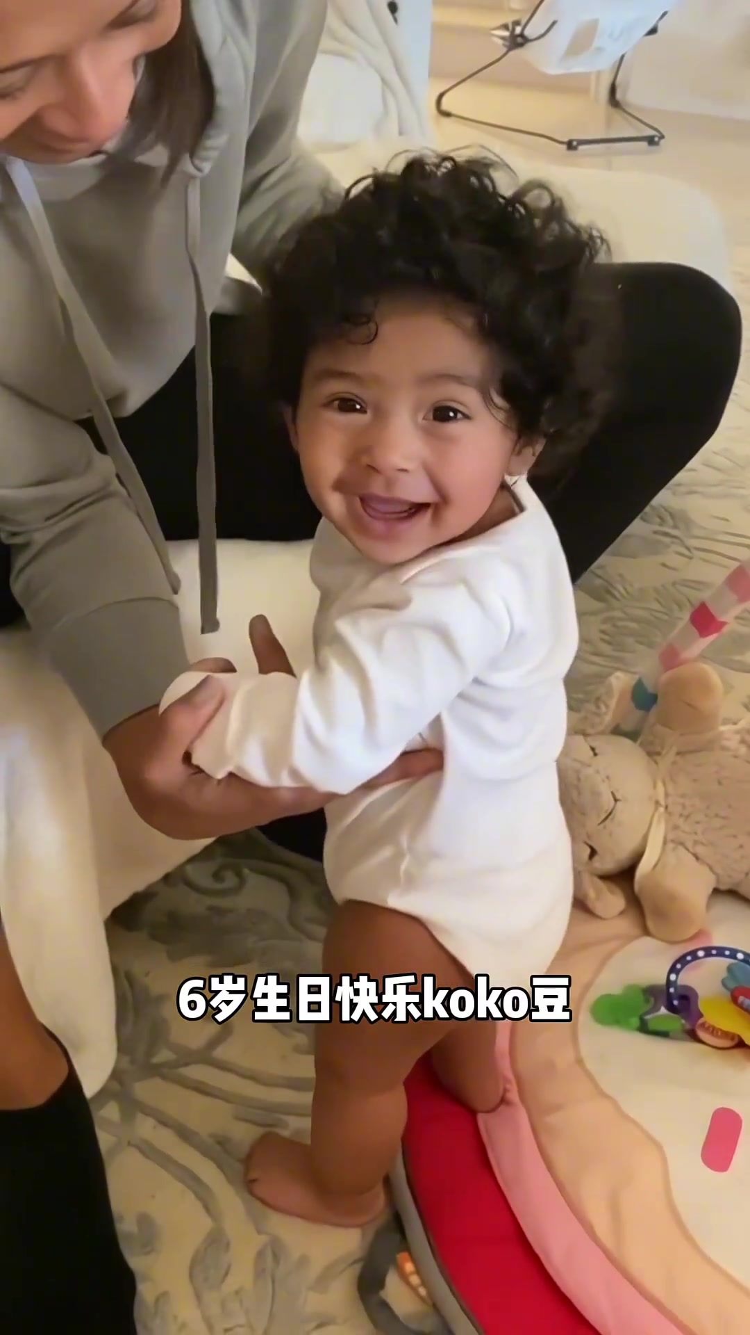 生日快樂科比的小女兒koko已經(jīng)6歲了