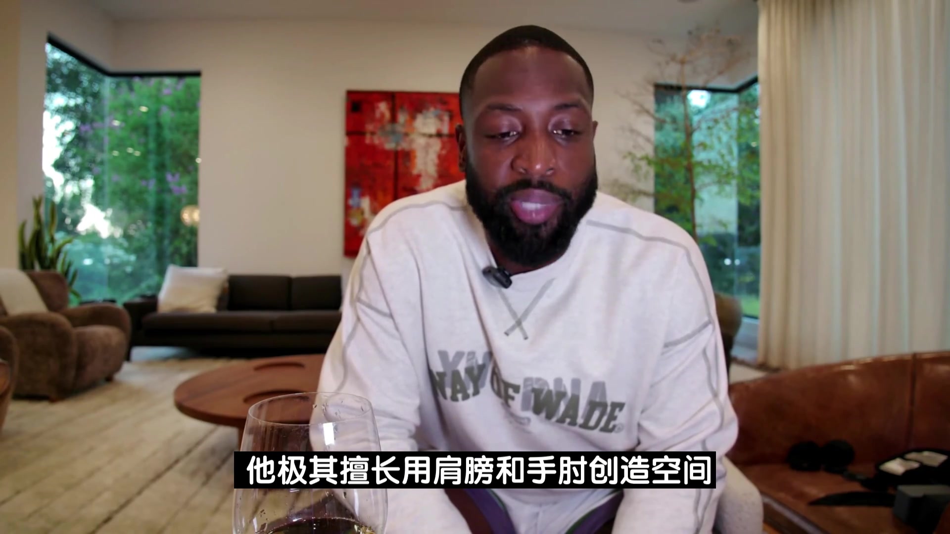 韋德亞歷山大極其擅長用肩膀手肘創(chuàng)造空間但這些動(dòng)作并不犯規(guī)