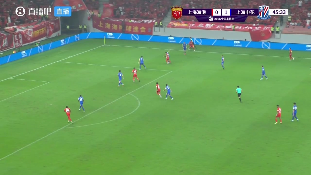 帶球進(jìn)場申花門將出擊失誤加布里埃爾破門海港1-1申花