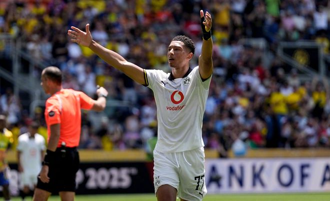 多特蒙德4-3勝南非霸主，小貝林厄姆首球，世俱杯首捷！