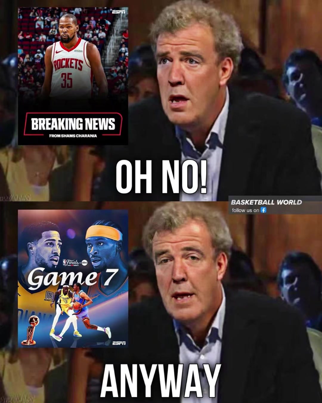 很真實(shí)吧決賽搶七愛(ài)咋咋...杜蘭特交易臥槽