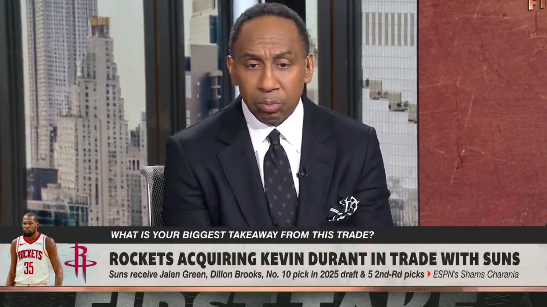 A史密斯杰倫-格林季后賽表現(xiàn)好就不會(huì)被交易 他完全沒準(zhǔn)備好