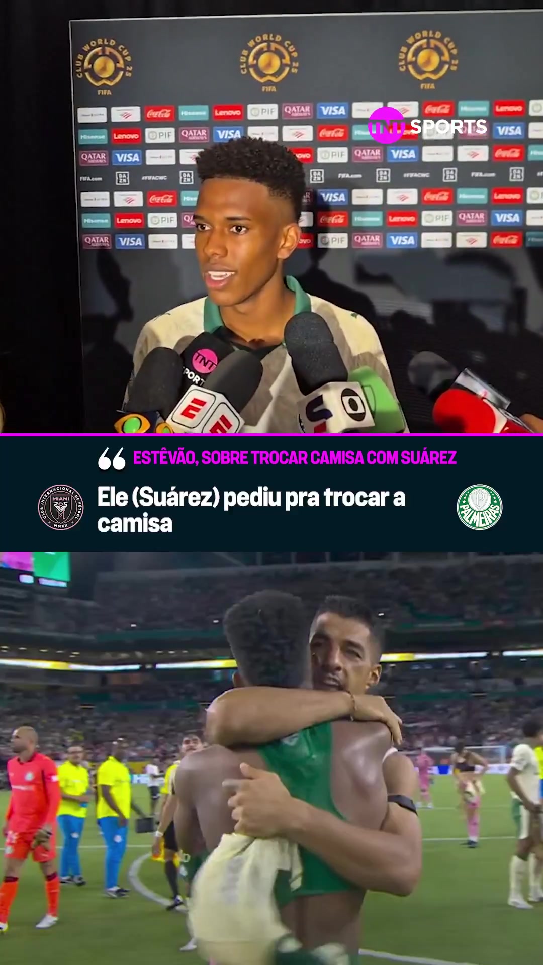 蘇亞雷斯想得到埃斯特旺的球衣這小子上半場(chǎng)換梅西下半場(chǎng)換蘇亞