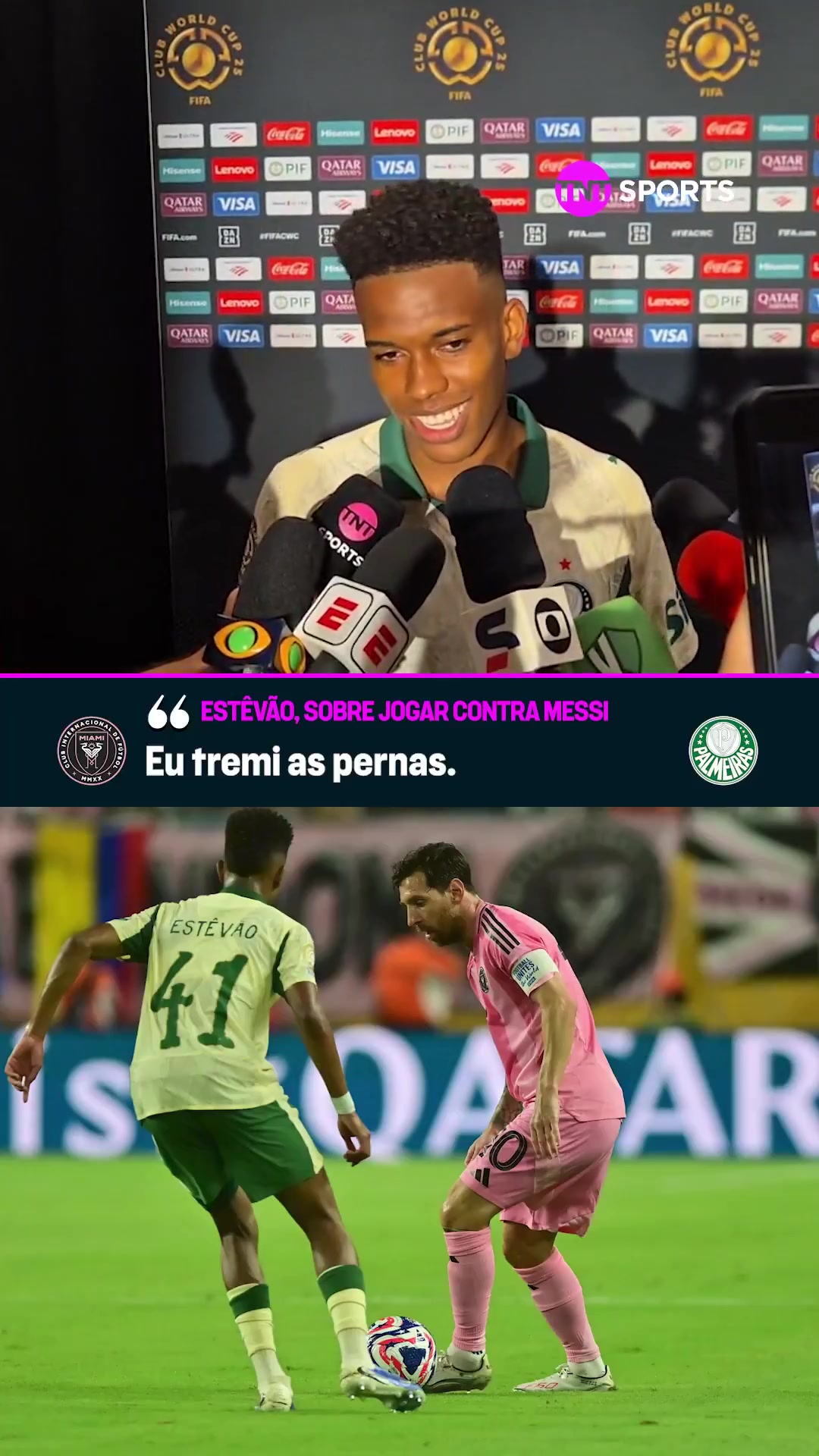 埃斯特旺回應(yīng)對(duì)陣梅西太感動(dòng)了他簡(jiǎn)直就是我的偶像