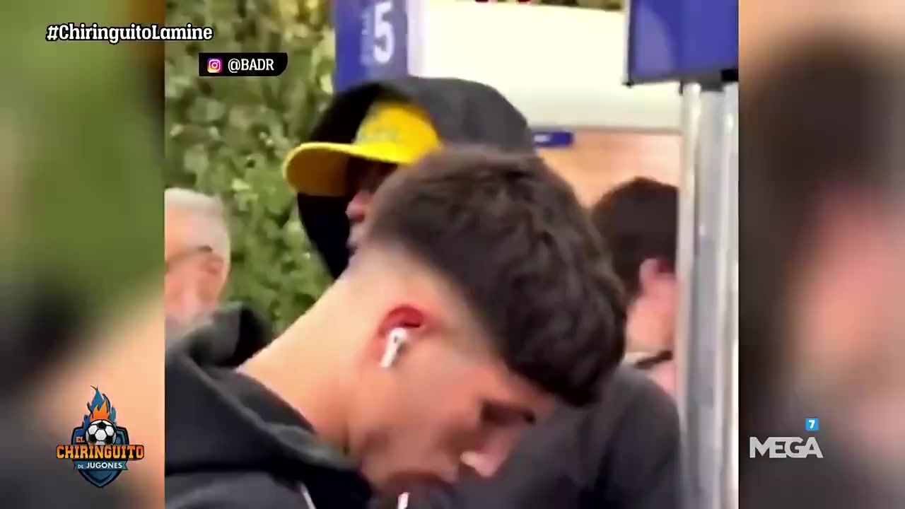 亞馬爾度假歸來在機場被認出球迷對他喊道登貝萊金球獎