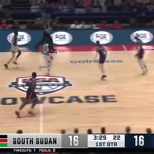 太陽選中2米18南蘇丹天賦怪馬盧阿奇去年對位濃眉和恩比德大殺四方