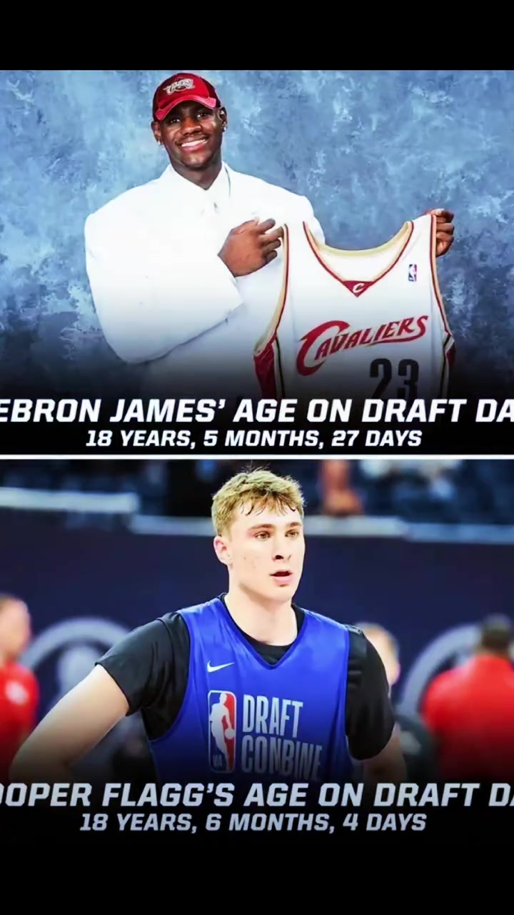 僅比詹姆斯大8天弗拉格18歲186天當選狀元 歷史第二年輕