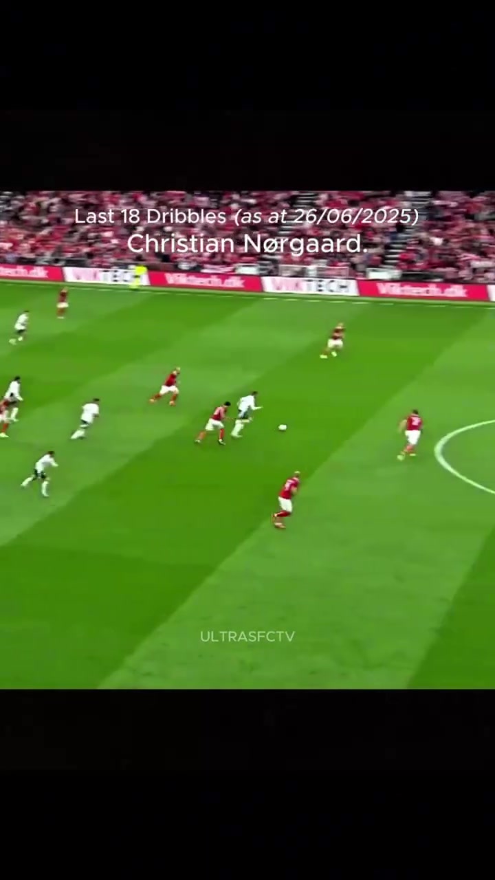 中場(chǎng)悍匪阿森納中場(chǎng)新援諾爾高近18次盤帶合集