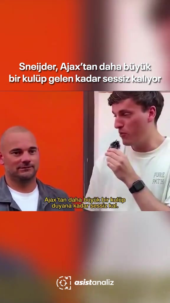 斯內(nèi)德始終保持沉默直到心中比阿賈克斯更重要的球隊出現(xiàn)