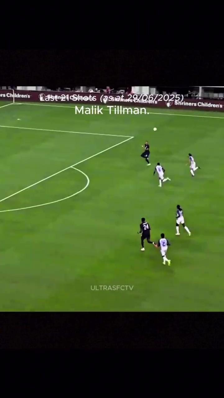 未來巨星勒沃庫森新援蒂爾曼近21腳射門合集