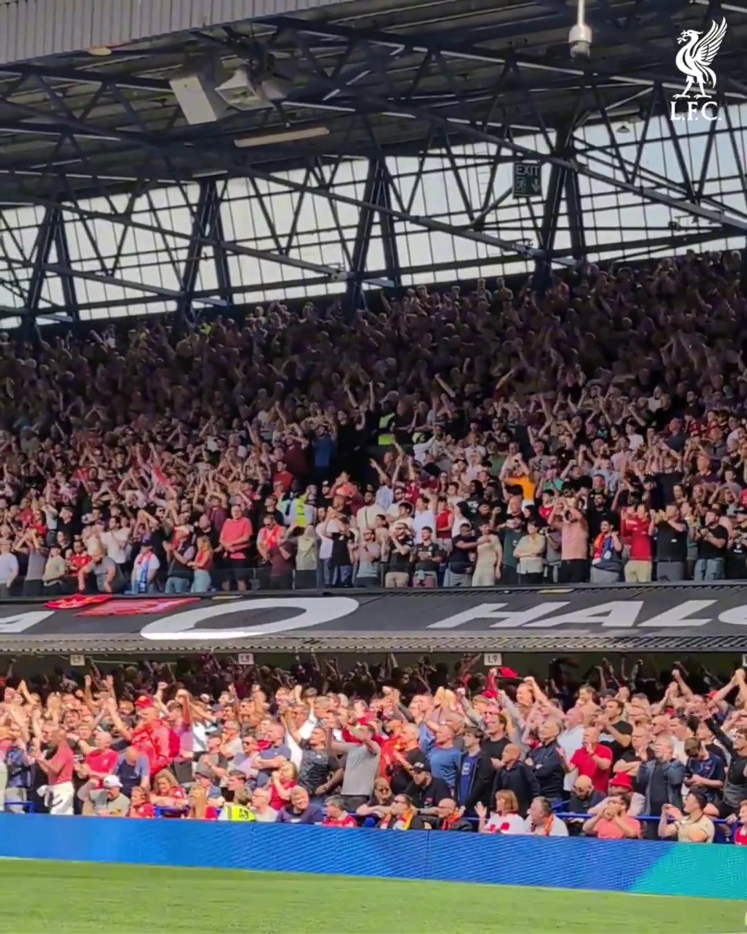 紅軍球迷昔日高唱若塔之歌