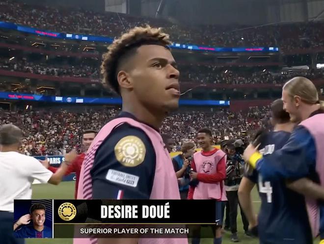 杜埃世俱杯巴黎拜仁全場最佳球員首創(chuàng)紀錄