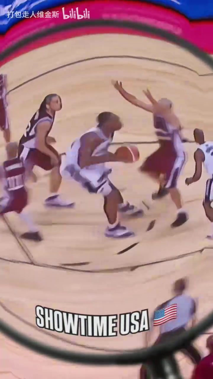 完全身體天賦的碾壓巔峰美國(guó)男籃有多離譜怎么傳都丟不了球