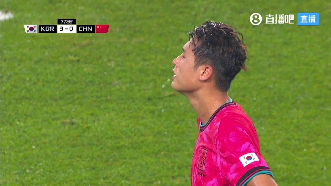 楊晨天氣條件一樣炎熱韓國球員進了三個還拼命地跑