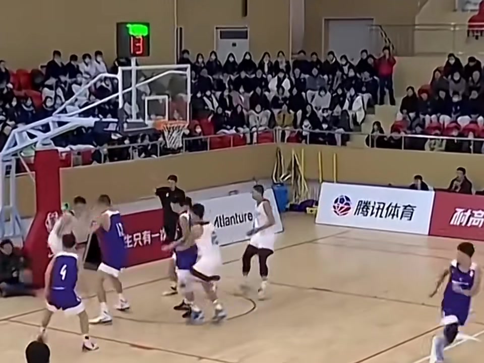 天賦盡顯楊瀚森高中是這樣打球的