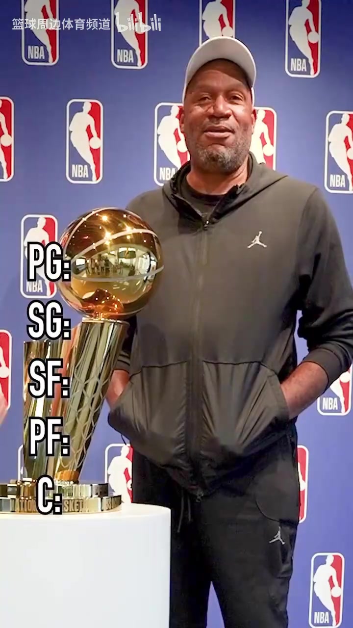 五屆總冠軍哈勃選擇隊友最佳陣容皮蓬科比喬丹大蟲奧尼爾庫科奇