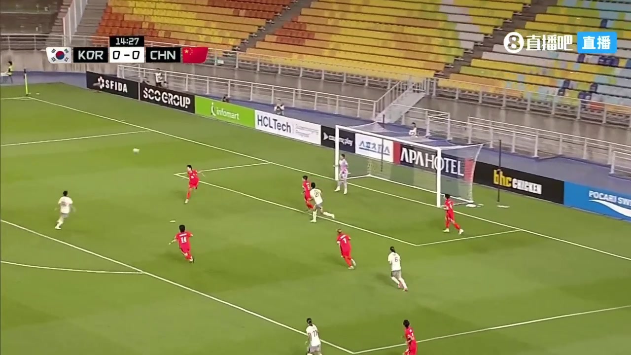 平地起驚雷姚偉世界波破門中國女足1-0領(lǐng)先韓國