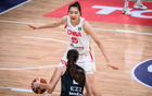 張子宇得分12分，中國女籃85-51勝新西蘭，A組第一晉級半決賽。