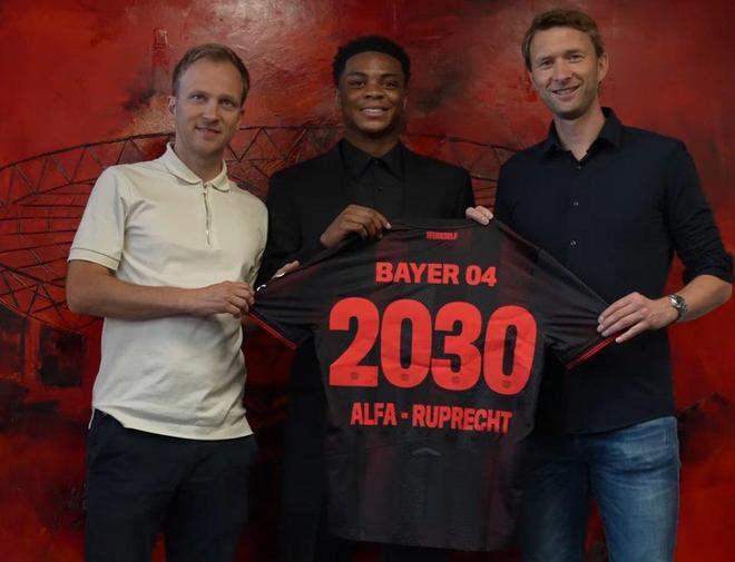 勒沃庫(kù)森簽魯普雷希特至2030年