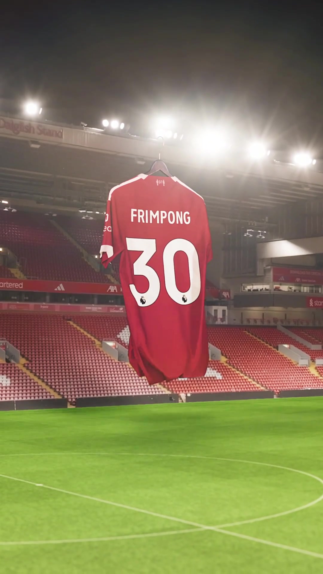 紅軍官宣新賽季號碼歸屬維爾茨7號?；倏?2弗林蓬30