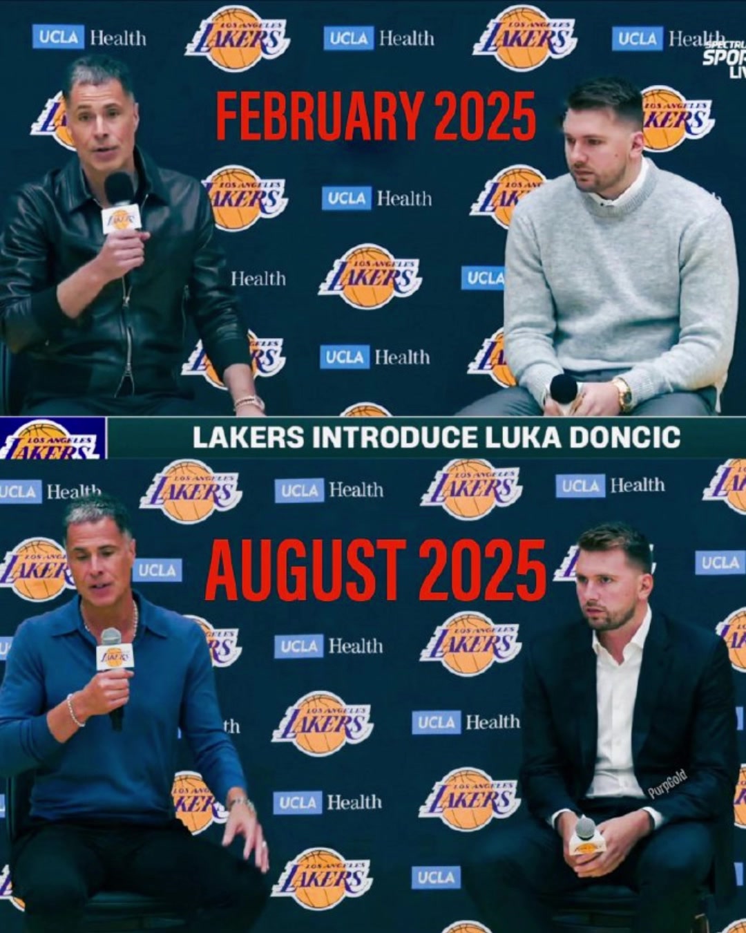 真的努力減肥了東契奇今日發(fā)布會對比2月份加盟湖人發(fā)布會臉都瘦了一大圈