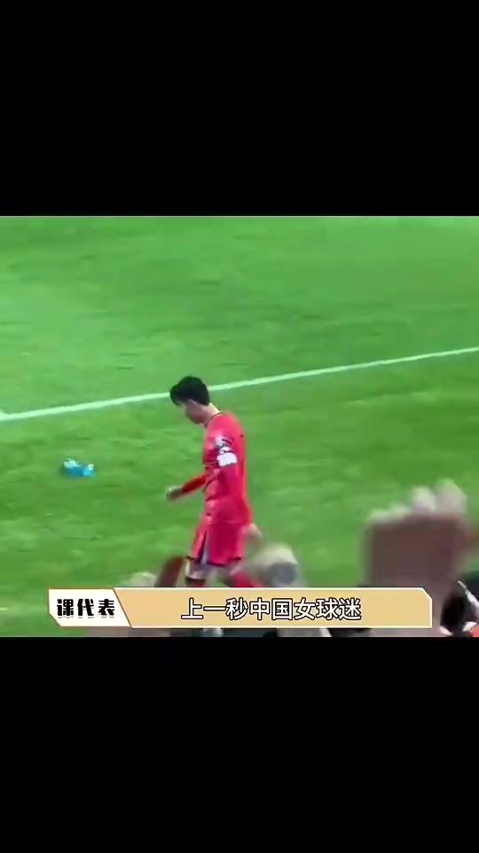 中國女粉犯花癡孫興慜你好帥啊下一秒孫興慜直接國粹輸出