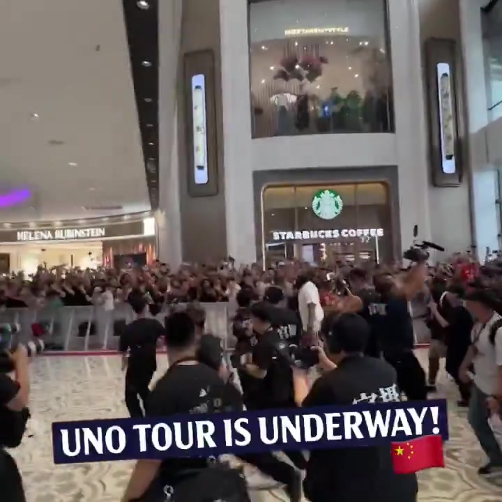 登峰造極快船官推曬視頻中國球迷對哈登的愛太瘋狂了