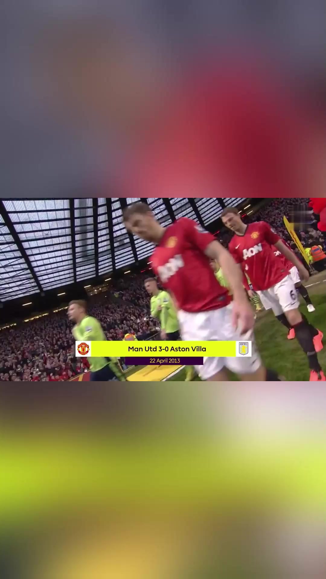 無(wú)解13年范佩西天外飛仙半場(chǎng)戴帽曼聯(lián)提前4輪奪冠