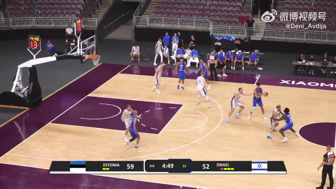 楊瀚森隊(duì)友阿夫迪亞昨日在國(guó)家隊(duì)利用個(gè)人能力高難度硬解