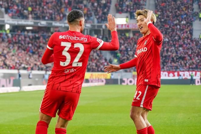 記者：堂安律缺席弗賴堡訓(xùn)練，今日法蘭克福體檢