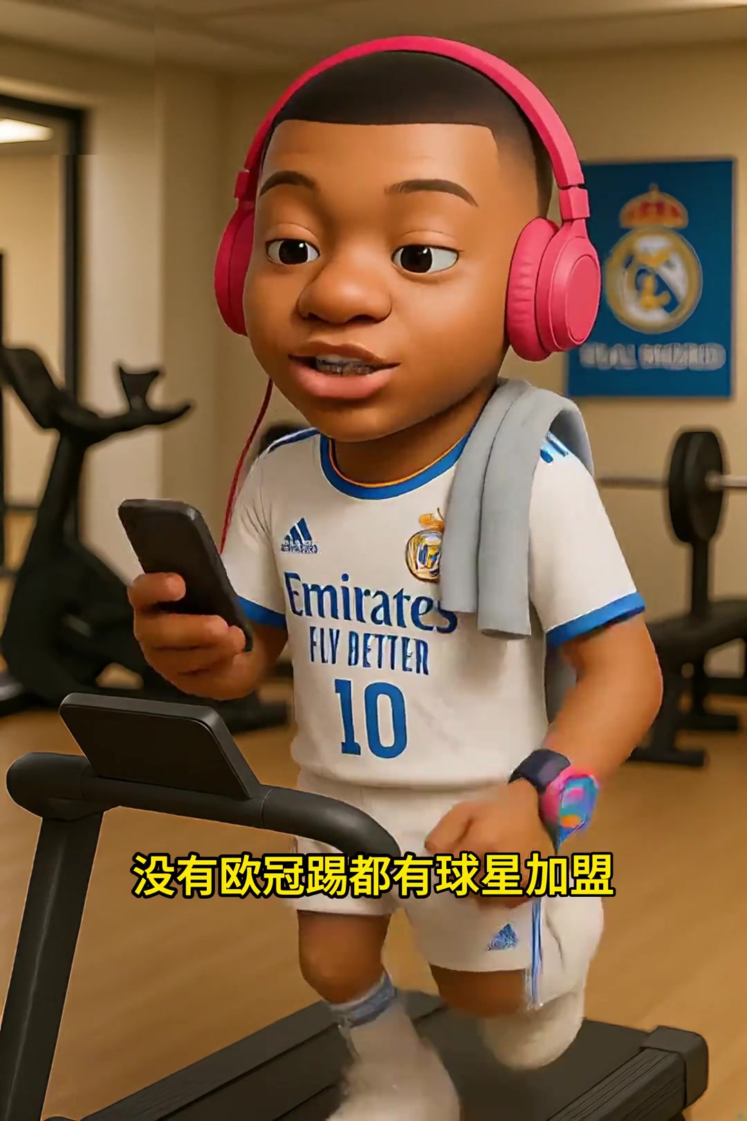 Q版姆巴佩談塞斯科這就是豪門的魅力嗎沒歐冠都有球星加盟