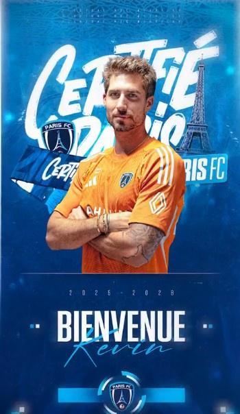 重返法甲，特拉普加盟巴黎FC，簽約至28年。