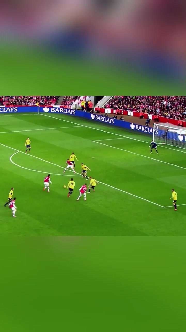 美麗足球槍手造無與倫比的進球只有阿森納能打出來