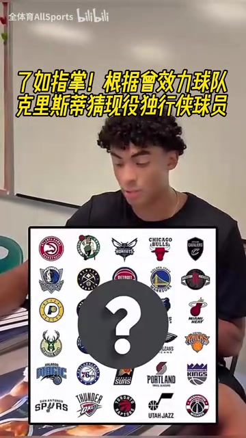 了如指掌根據(jù)曾效力球隊(duì)克里斯蒂猜現(xiàn)役獨(dú)行俠球員