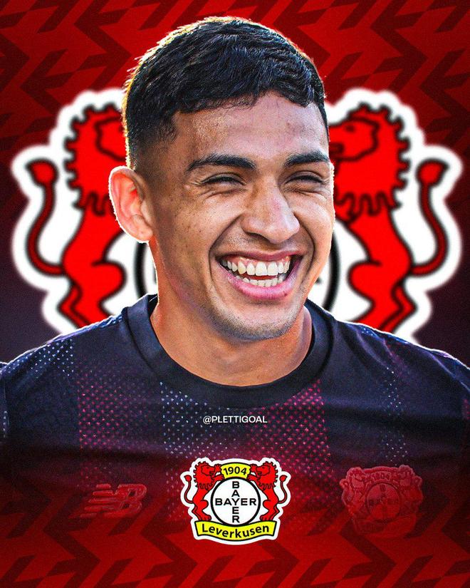 埃塞基耶爾轉(zhuǎn)會勒沃庫森，交易完成，總價3000萬歐。