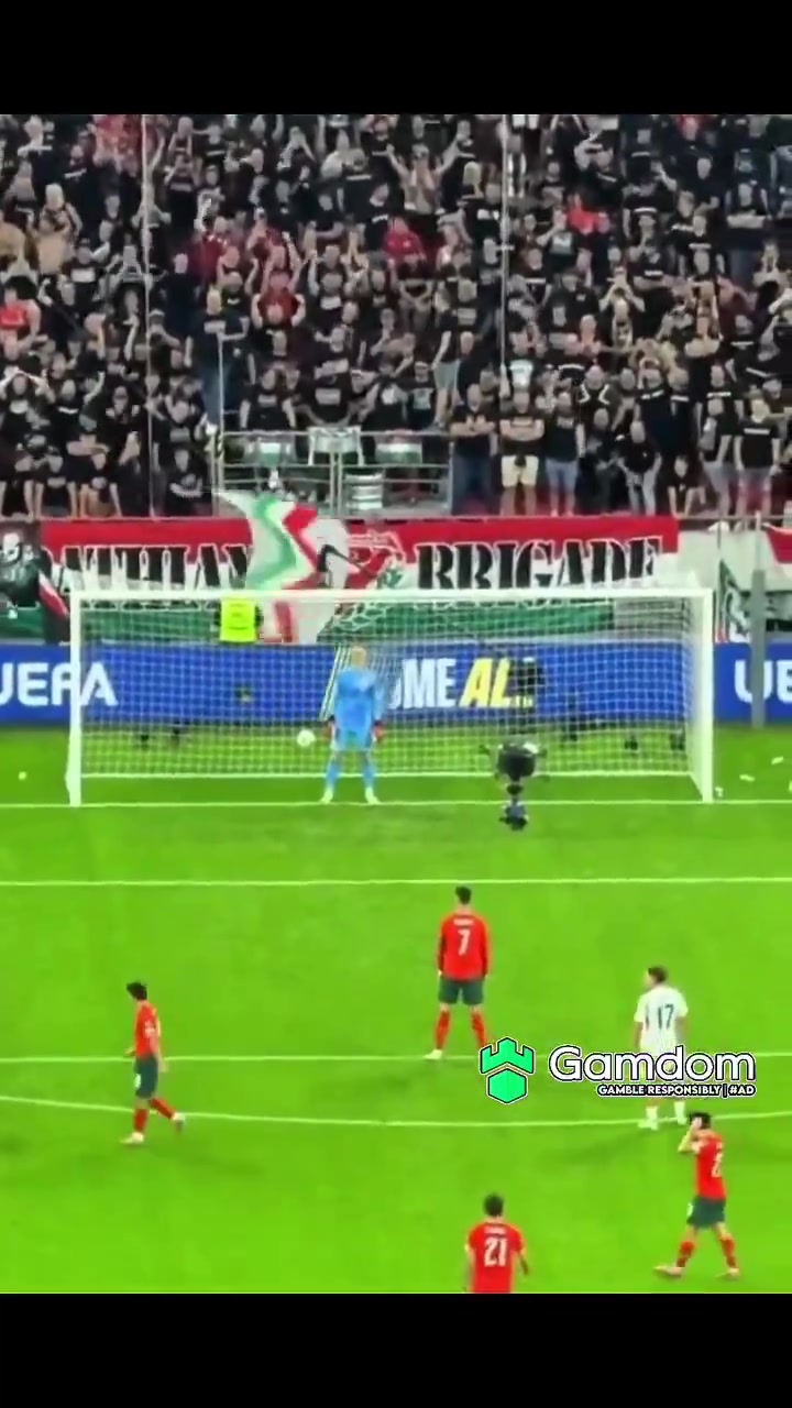 世預(yù)賽射手王C羅的Siuuu甚至蓋過(guò)了匈牙利主場(chǎng)的助威聲