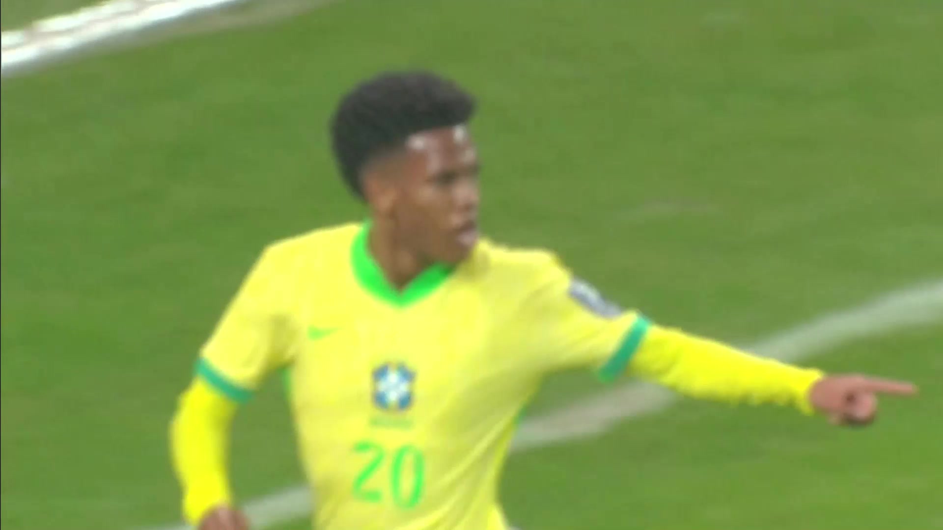 吉馬良斯直塞太妙了埃斯特旺推射得手巴西1-0韓國(guó)