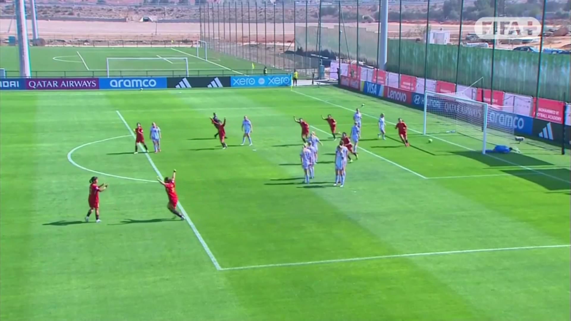 這球真漂亮陳睿琳任意球破門U17中國女足1-0挪威