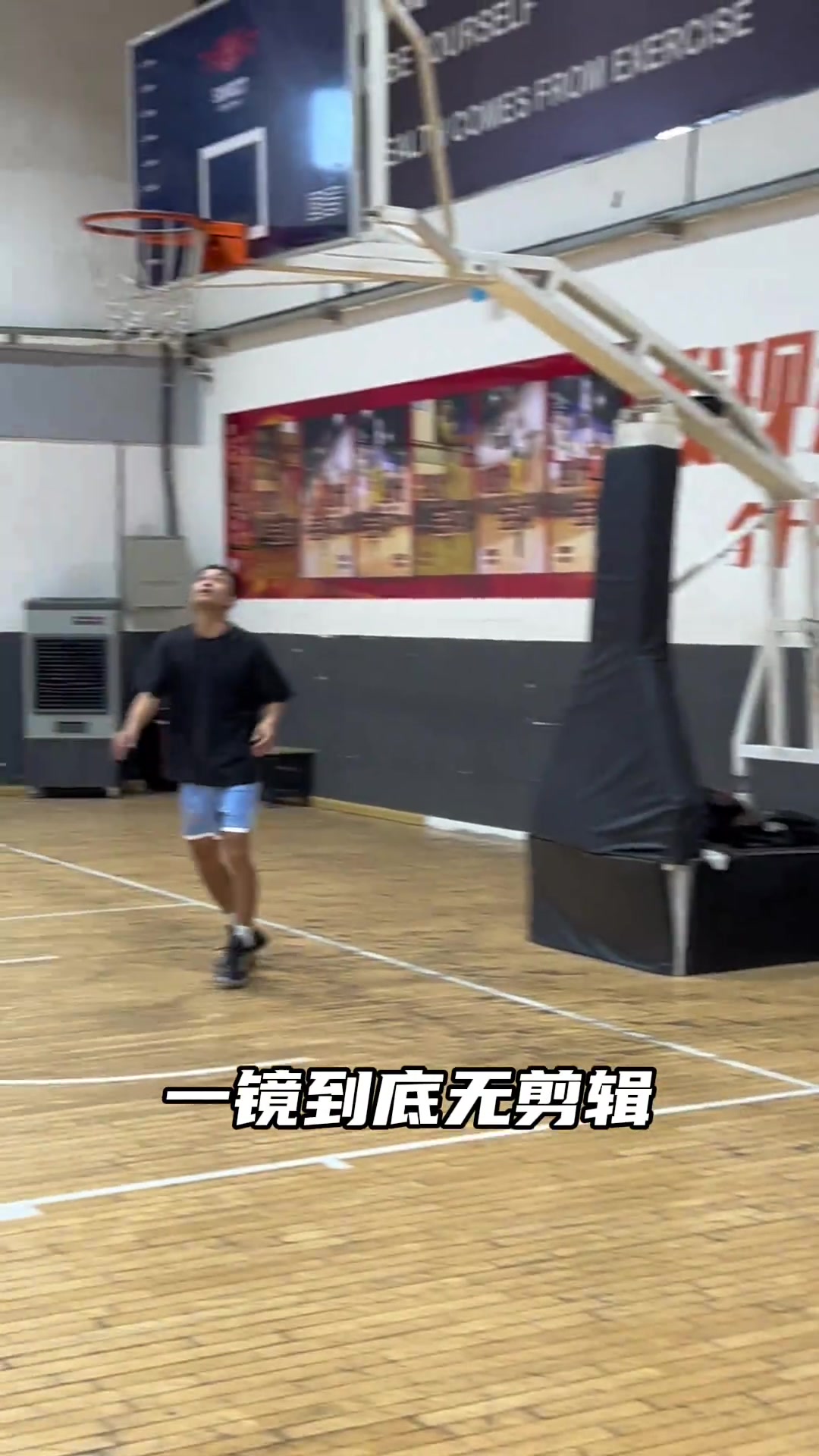 追夢(mèng)為百分戰(zhàn)訓(xùn)練不得不說這投籃是真準(zhǔn)