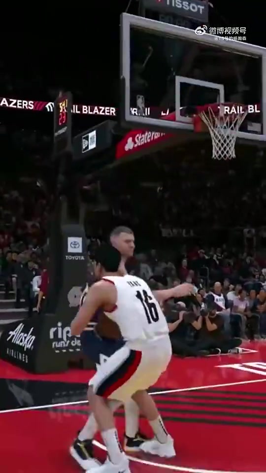 明天就將面對(duì)約老師了網(wǎng)友此前用2K操作楊瀚森打爆約基奇