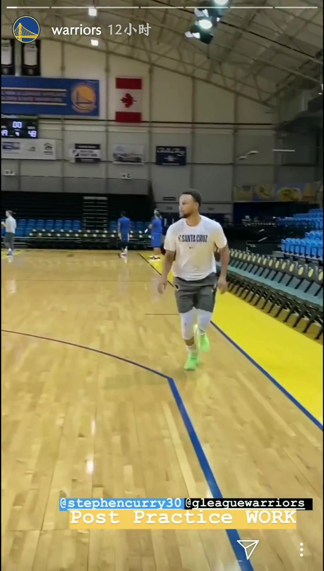 發(fā)展聯(lián)盟最大牌球員名場面庫里20年在發(fā)展聯(lián)盟的訓(xùn)練