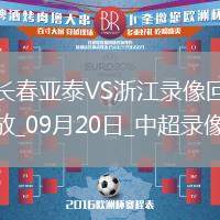 08月10日 中超第20輪 天津津門虎vs青島西海岸 全場錄像