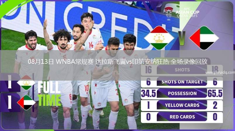 08月13日 WNBA常規(guī)賽 達(dá)拉斯飛翼vs印第安納狂熱 全場(chǎng)錄像回放